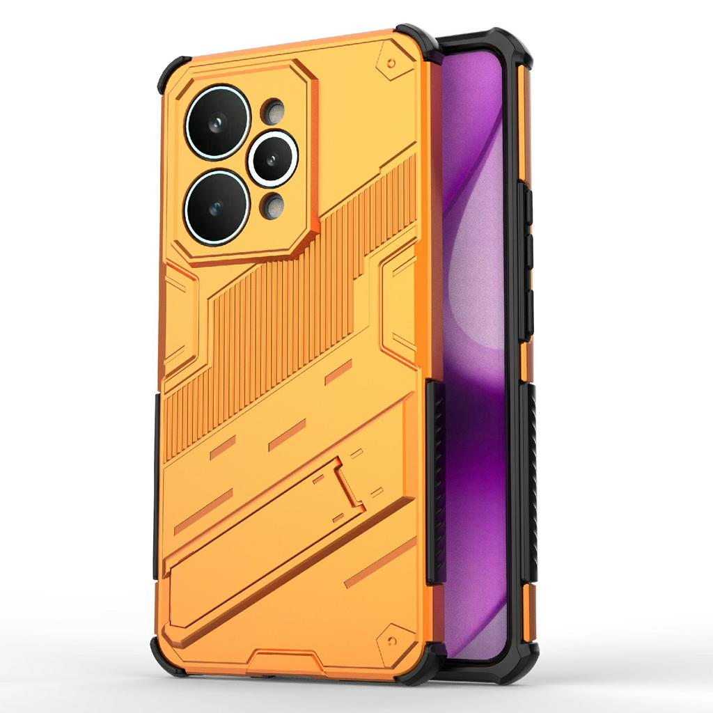 For Realme 15 Pro 5G Case PC + TPU Shockproof Phone Cover with Kickstand