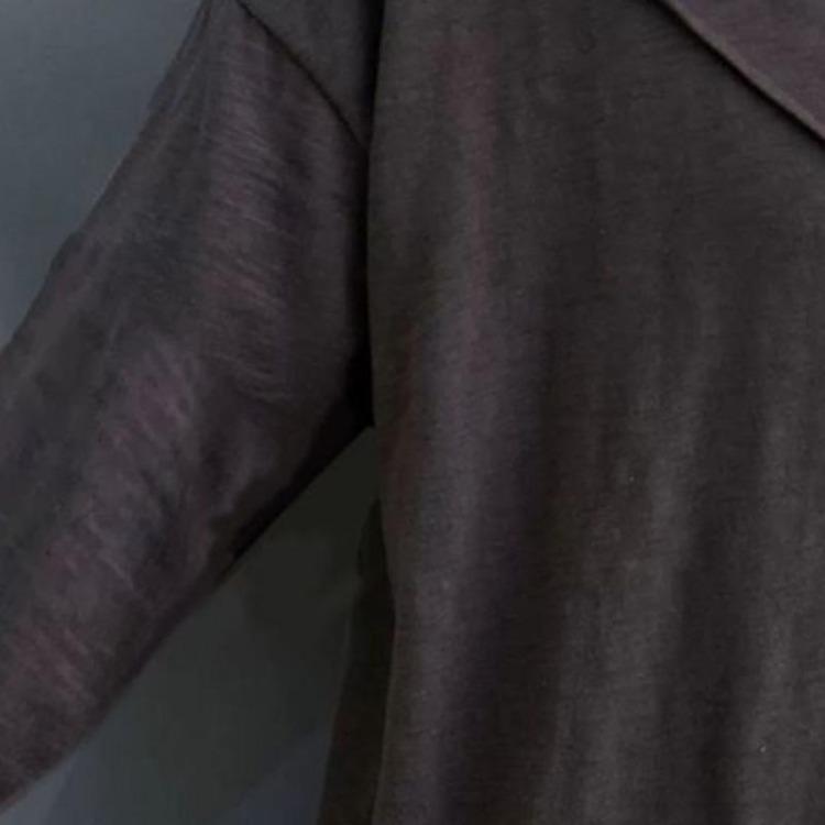 Women Oversized Pullovers Long Sleeves Round Neck Loose Tops Comfortable Stretch Cotton Blouse Solid Color Autumn Winter