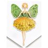 Diamond Butterfly Versatile Simple Brooch Flower Anti-light Pin Clothing Accessories Corsage