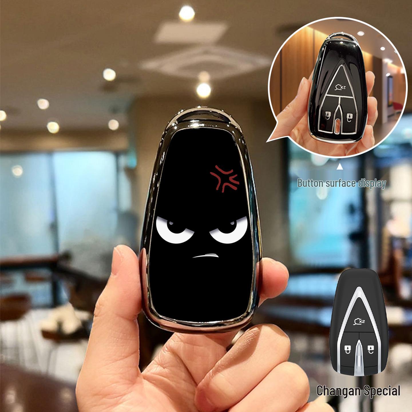 Changan Key Case for CS75, CS15, CS55, CS35, and Benbenestar Models