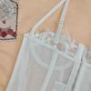 Transparent Lace Camisole Slim fit Suspender Vest Spicy Girl Style Lace Corset  Travel
