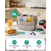 Female Hand Carrying Dirt Resistant Camping Picnic Bag For Outdoor Travel Storage
