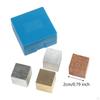 Density Cube Set Iron Wooden Copper Aluminum Cube,Educational Tool ,Collections for Lab
