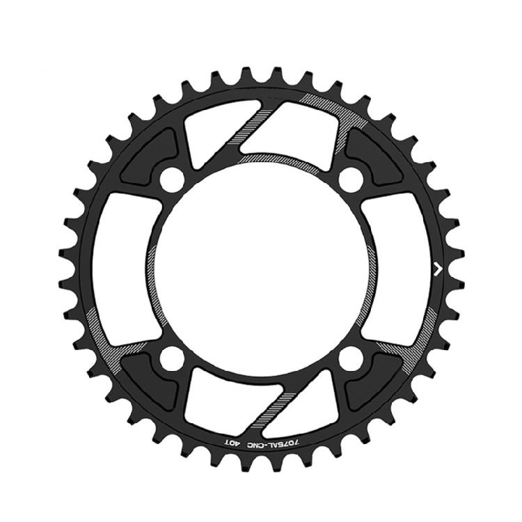 

Narrow Wide Bike Single Chainring Bicycles 104BCD Crank Chainring Bike Crank Narrow and Wide Chainring Wheel Enduring