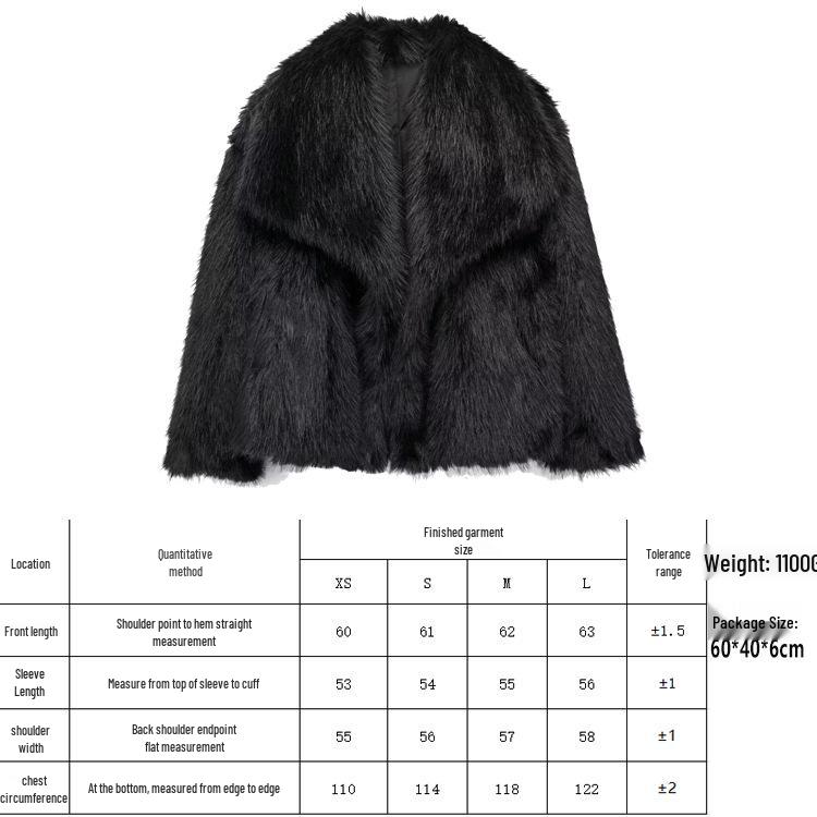 Women's Winter Lambswool Thick Cardigan Coat - New Fur Series