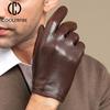 Men and Women Driving Gloves Leather Gloves Open Air Cycling Single Layer Thin Comfortable High Quality Winter Gloves Men ST252