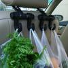 1PC Car Seat Back Headrest Dual Hook Holder Plastic Hanger for Bag Purse Cloth