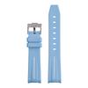 Curved End Rubber Strap 20mm Silicone Suitable For Omega X S-watch Joint MoonSwatch Men Women Waterproof Bracelet