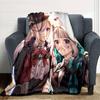 1pc Genshin Impact Lyney Lynette Blanket, Gift, for Men and Women, Soft Blanket, Good for Sofa Bed Couch Travel, Lightweight Flannel Blanket