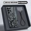 Mandala Flower Pattern Case For Samsung S26 Ultra S25 FE S24 S24 Plus A57 A37 A17 A56 A36 A16 A55 A35 A15 A54 5G Hybrid Magnetic Matte Cover