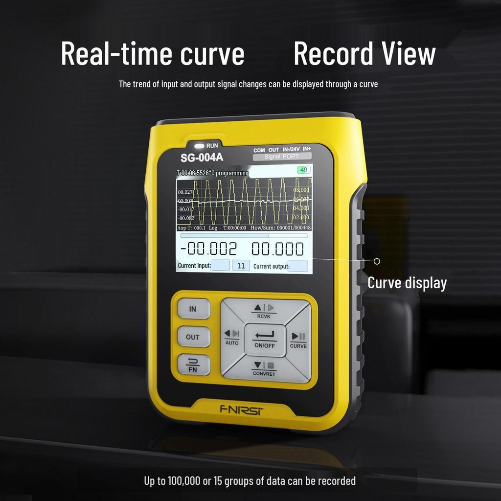 SG-004 Multifunction Signal Generator & Process Calibrator: 4-20mA Current, Voltage, Thermocouple, Resistance