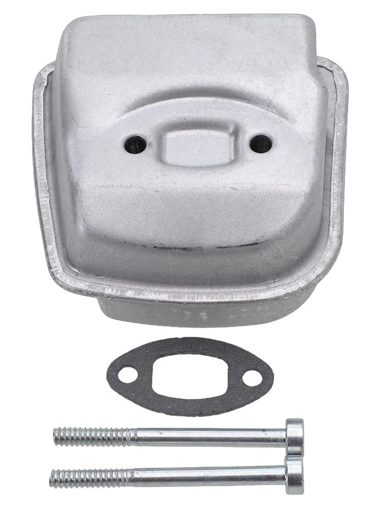 For FS55 For Garden Chainsaw Chainsaw Tool Parts Exhaust Muffler Gasket For Garden Chainsaw Easy Installation Noise Reduction