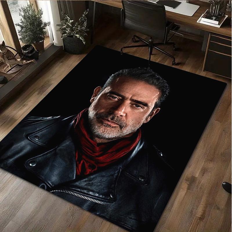 1Pc The Walking Dead  Print Rug - Home Decoration Carpet For Living Room Bedroom Flooring Computer Chair Area Rug