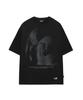 ODDSTUDIO Angelic Graphic Oversized T-Shirt - Black