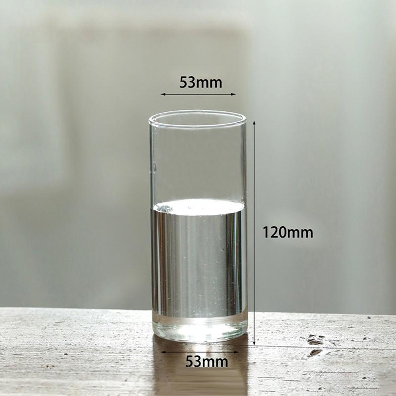 Hydroponics Plants Desktop Glass Planter Vase Glass Vase Transparent Cylinder Flower Vase Bedroom Desktop Home Decoration