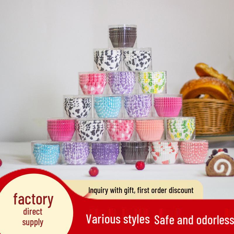 Heat-Resistant Crimped Cupcake Liners for Baking