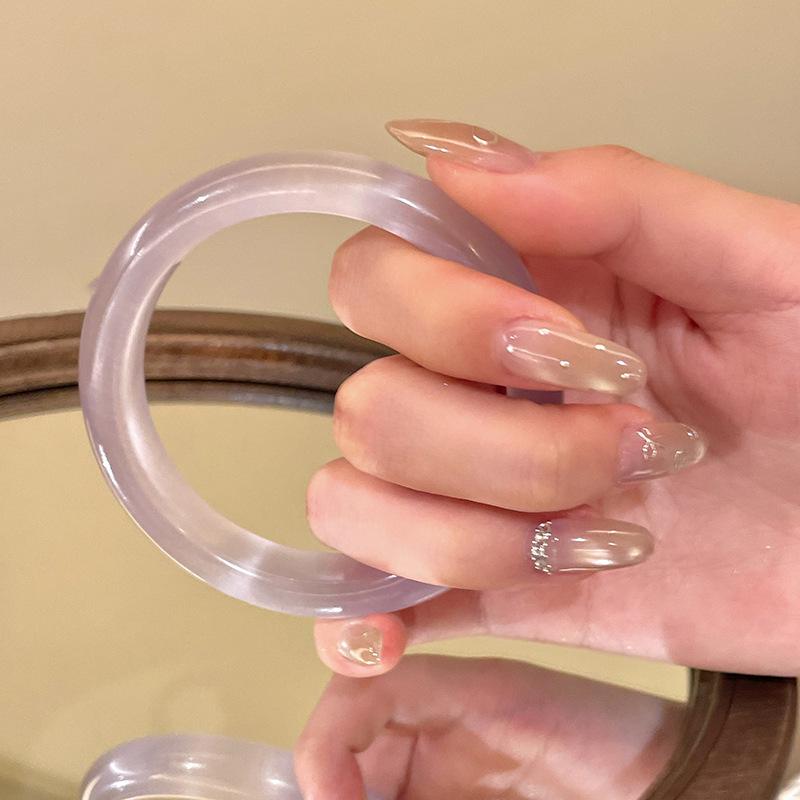 Gold-Plated Geometric Open Bangle – Korean-Style, Luxury Retro Bracelet with Unique Design for Women