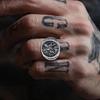 Knight Dragon Slayer Ring for Men, European Medieval Hip Hop Retro Personalized Ring