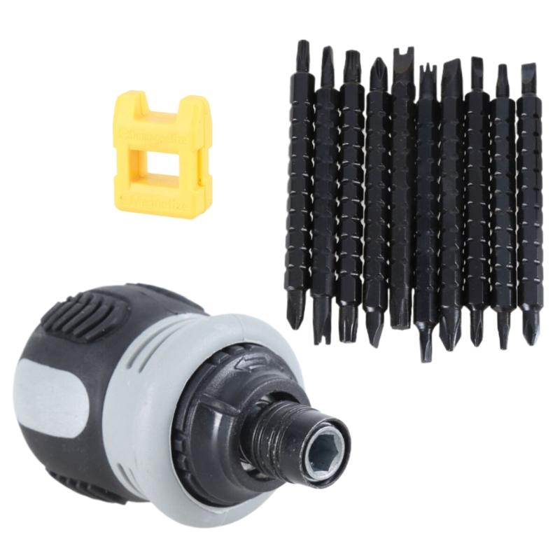 

Double Head Screwdriver Ratchet Screwdriver Set Slotted Household Tool Multifunction Screwdriver Telescopic Screwdriver 1
