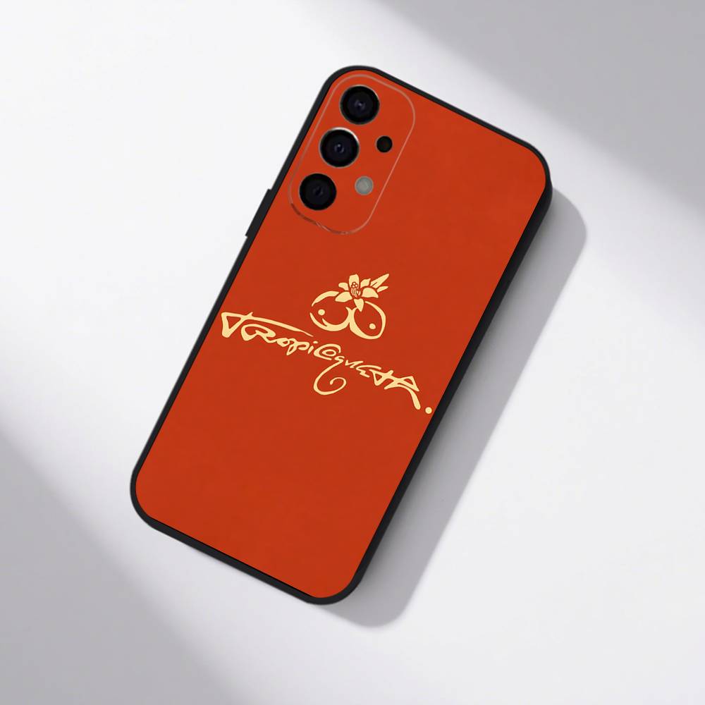 K-KaRol G Tropicoqueta Phone Case For Samsung S25,S24,S21,S22,S23,S30,Ultra,S20,Plus,Fe,Lite,5G Black Cover