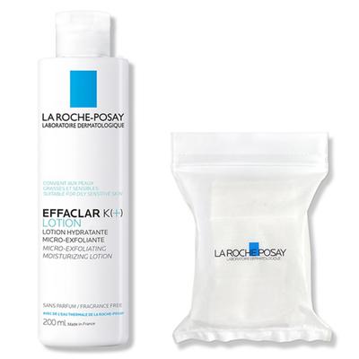 Effaclar K+ Toner 200ml + 30 Vegan Cotton Pads, 1 Set