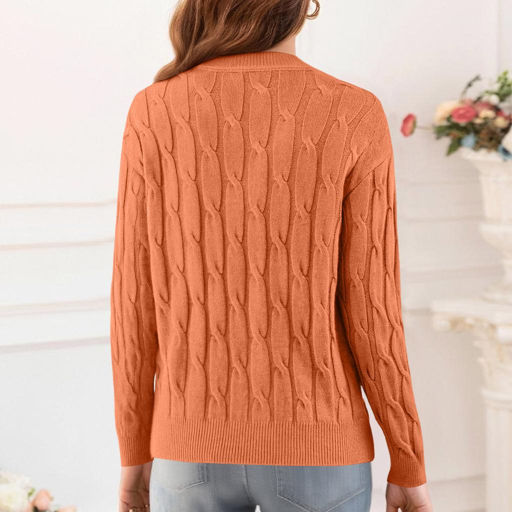 Ladies' Casual Loose Knit Sweater