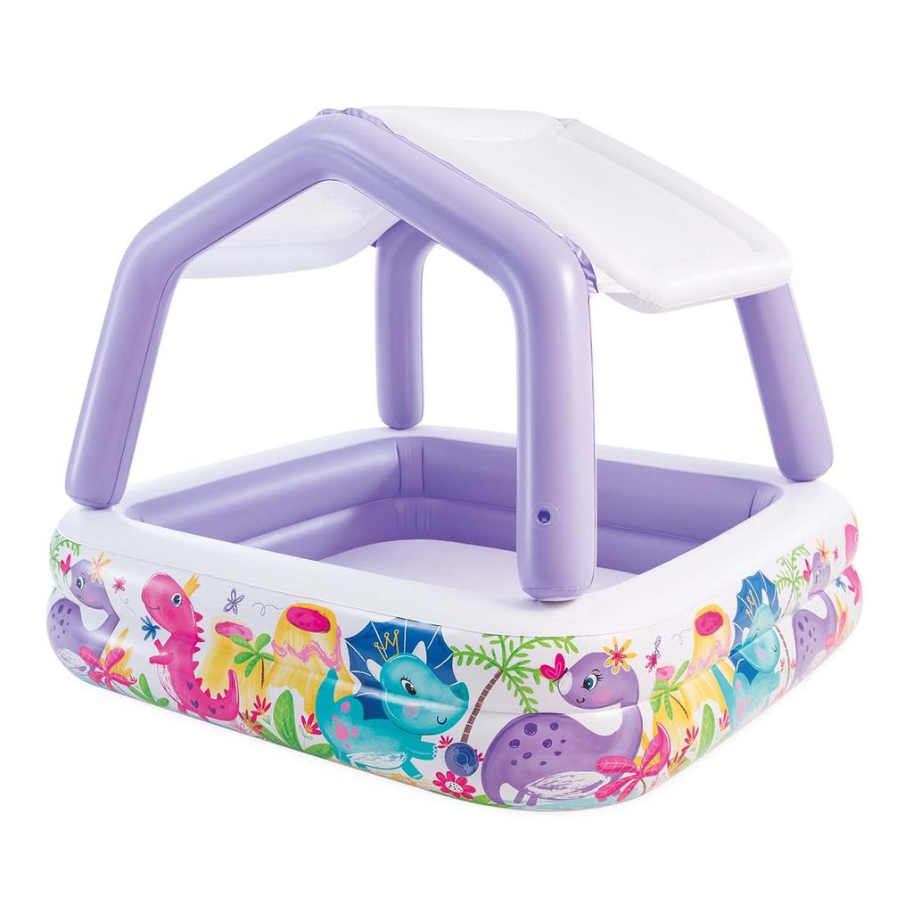 Inflatable Aquarium Pool With Roof 157 X 157 X 122 Cm Intex 57470