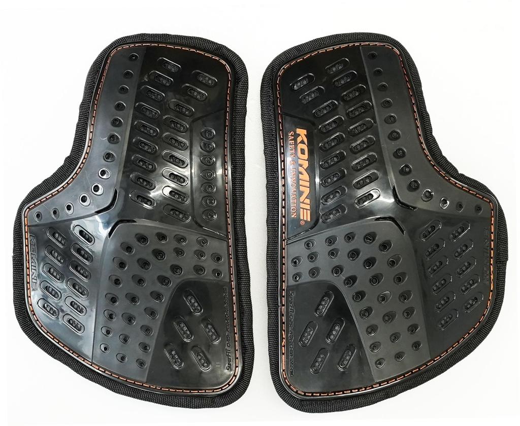 Komine Motorcycle CE Level 2 Inner Chest Guard Black Free SK-839