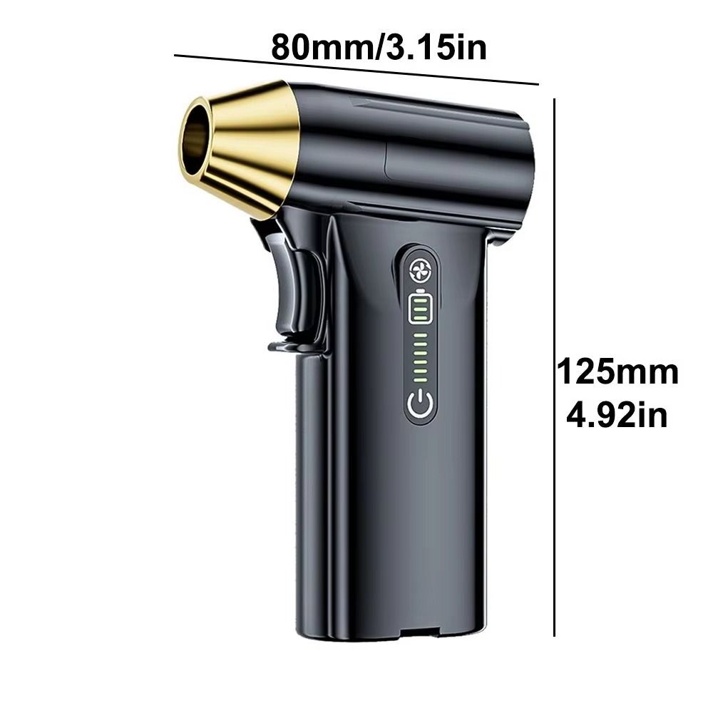 130000RPM Violent Turbo Fan 4000mAh Battery Brushless Motor Blower Computer Keyboard Cleaning