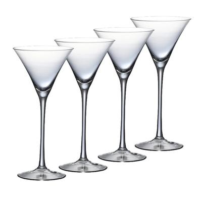 Koktejlová sklenice Sada sklenic na Martini, 130 ml, 4 ks