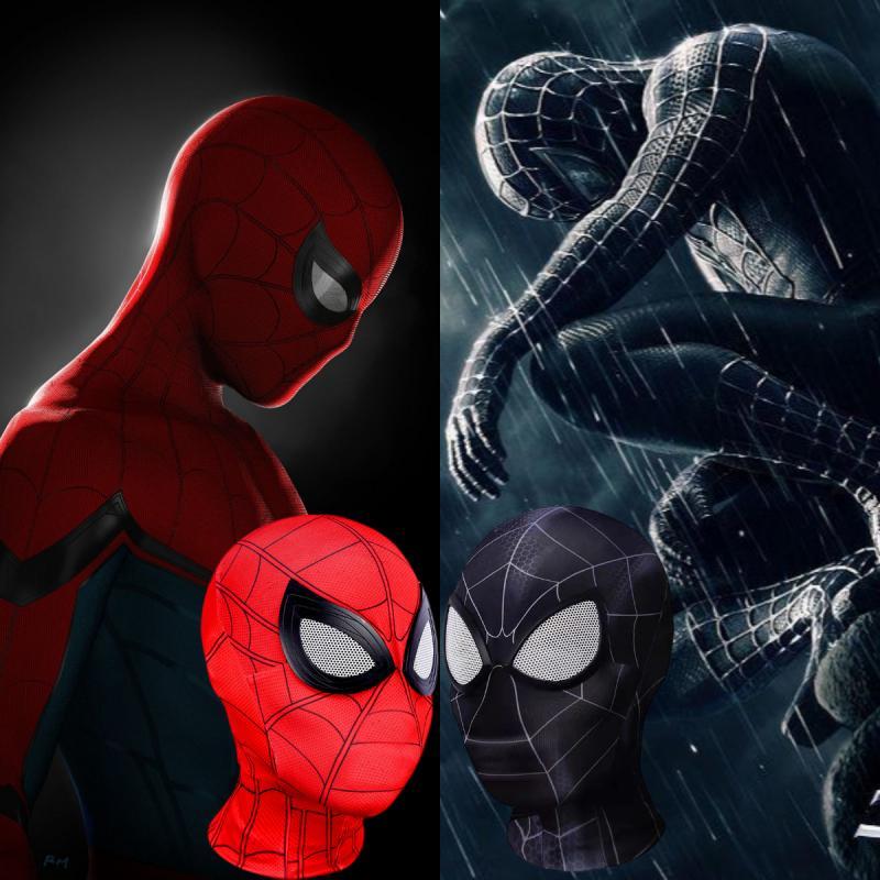 Marvel Spider-man Kopfmaske Erwachsener Cosplay Kostümzubehör Leicht Bequem