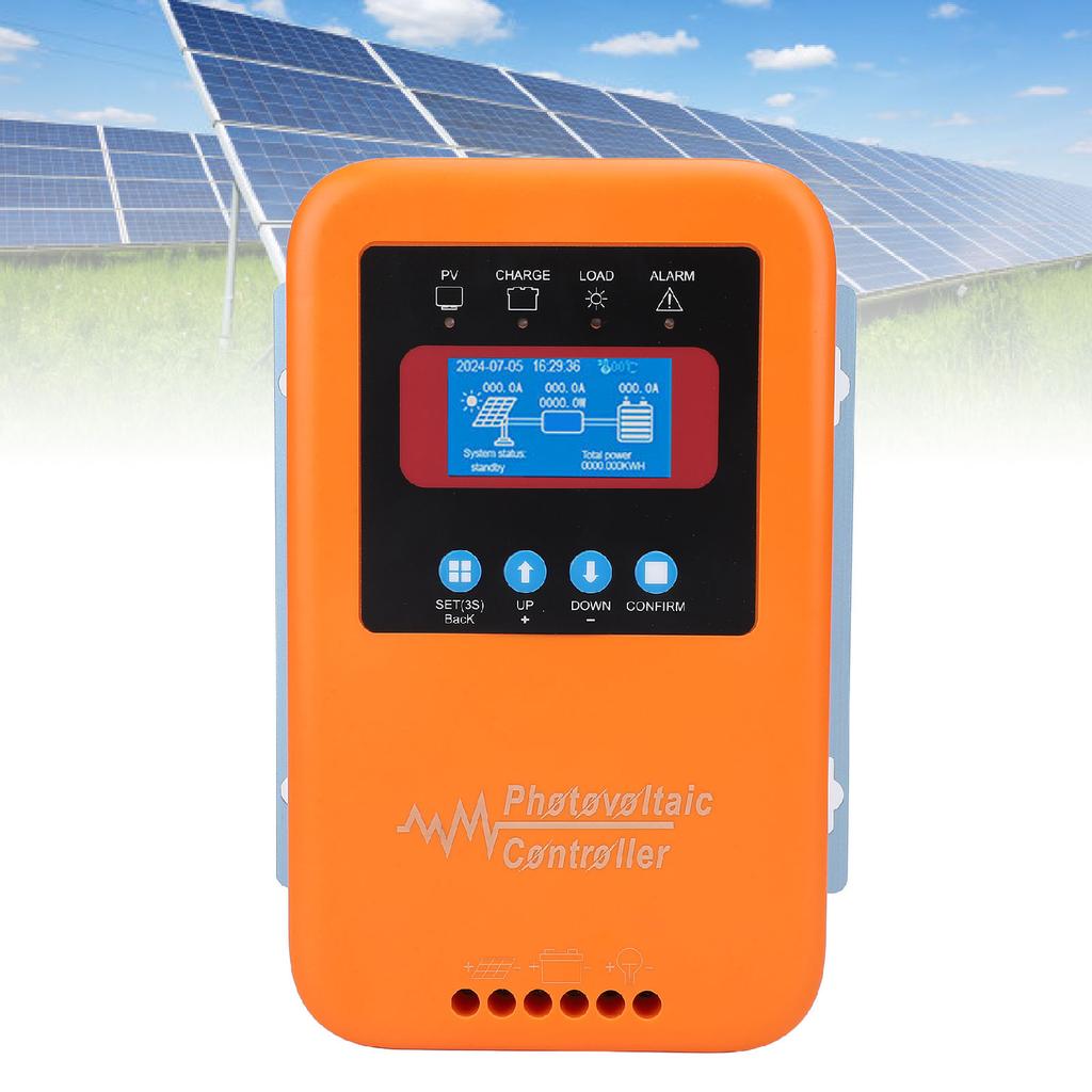 MPPT Solar  s Controller 80A 12Celsius24Celsius36Celsius48Celsius96V Auto Recognition and   Battery Intelligent Regulator with LCD Displ
