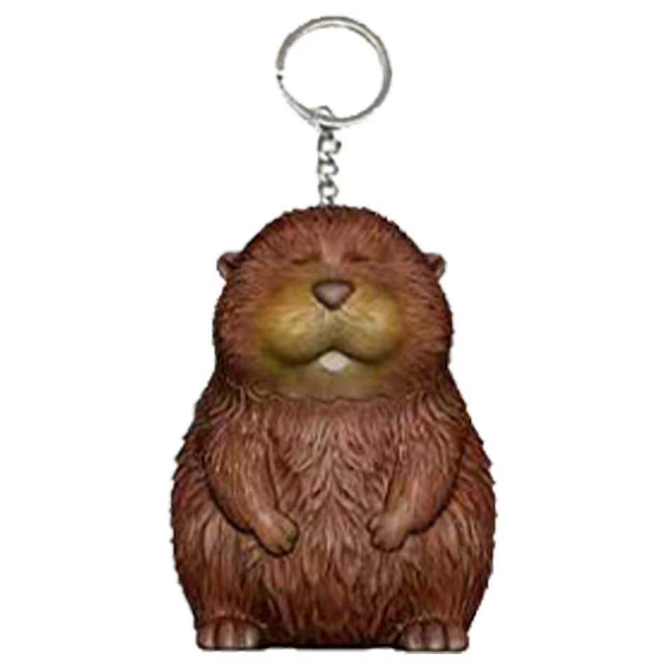 Disponibile Portachiavi Serie Piano di Trasformazione del Castoro Figura Hoppers Action Figure Modello di Film Giocattoli Regalo per Bambini Decorazione Zaino