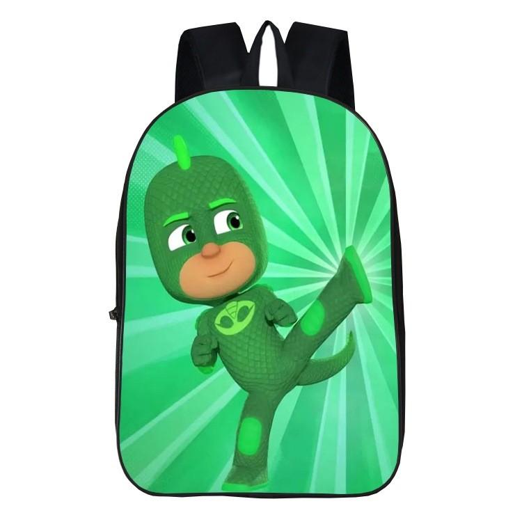 Durable Pj Mask Backpack For Kids With Vibrant 3d Cartoon Design And Adjustable Padded Straps