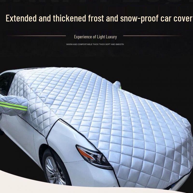 Great Wall Haval H Series Anti-Freeze Car Cover - Frost & Snow Protection Upgraded Thick Half Cover for Hood h7
