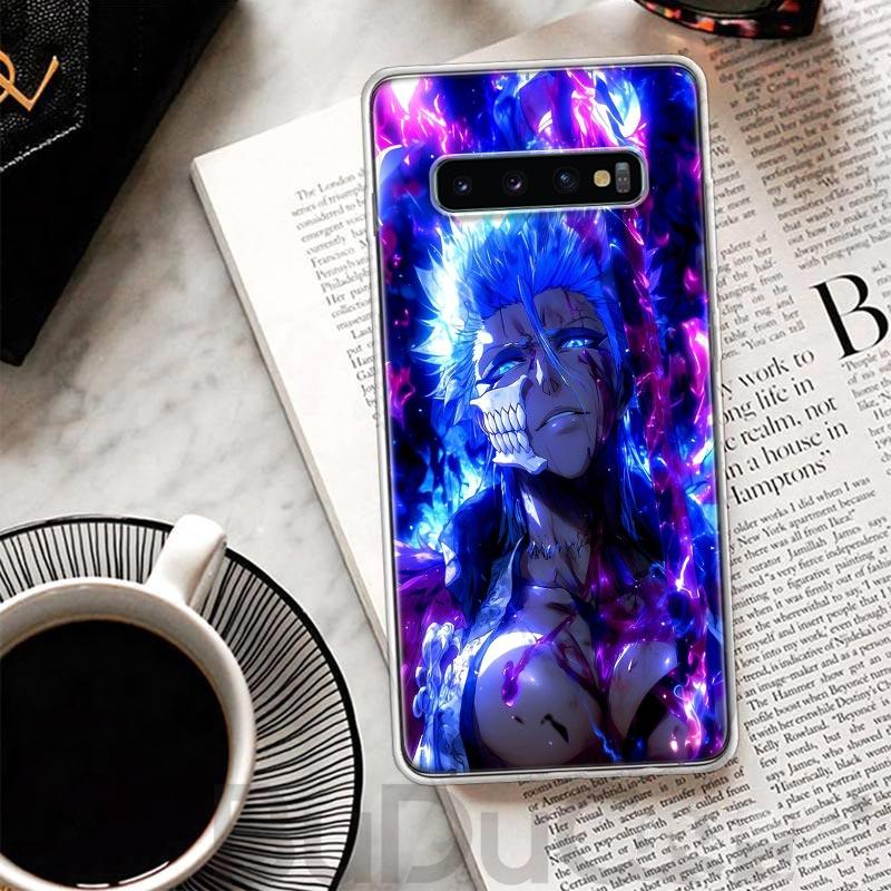 Grimmjow 6 Bleach Cover For Samsung Galaxy S8 S9 Plus S10 Lite Note 8 9 10 Pro 20 Ultra S7 Edge M11 M21 M32 M51 Print Coque
