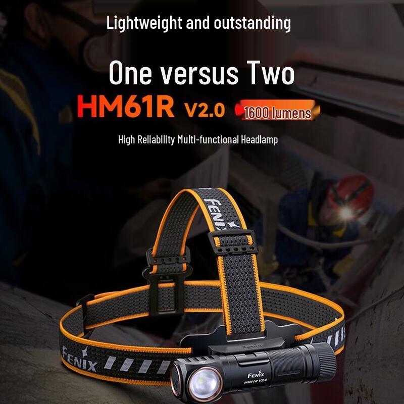 

Fenix HM61RV2.0 1600 Lumen Rechargeable Headlamp