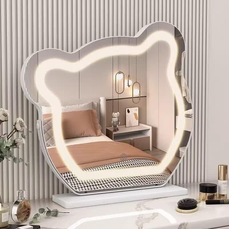 Smart Bear LED Desktop Makeup Mirror