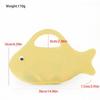 Waterproof Cartoon Fish Shape PVC Jelly Tote Bag Transparent Colorful Handbag for Concert Stadium Use