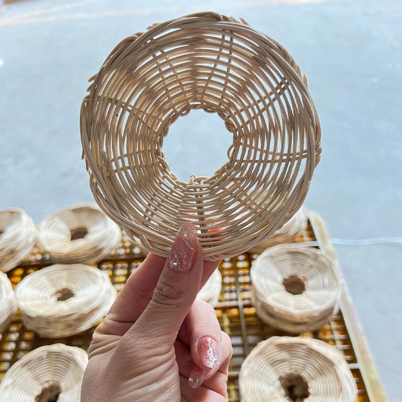 1Pc Light Cover Nordic Style Rattan Gift Living Room Ins Ceiling Lampshade Home Decor