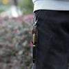 Portable Genuine Leather Pen Case Luxury Pen Pouch Keychain Pen Holder Keychain  Creative Gift