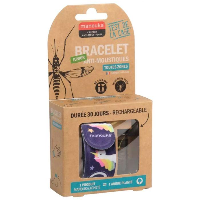 MANOUKA Bracelet Anti-moustique Junior Licorne