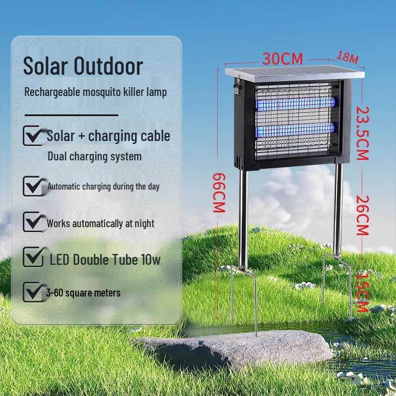 XPES Solar Outdoor Mosquito Killer Lamp