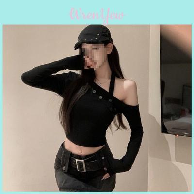 Oversize T Shirt With Backless Design For Women Spring Autumn Casual Wear