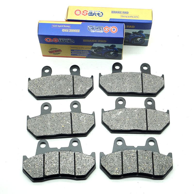 Motorcycle Front Rear Brake Pads for HONDA GL1500I Gold Wing Interstate 1991-1996 GL1500SE SE 1988-2000 GL1500 GL 1500