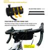 Bike Handlebar Bag Bicycle Front Frame Storage Roll Bag Mountain Road Bike Commuter Shoulder Bag Professional Cycling Accessory