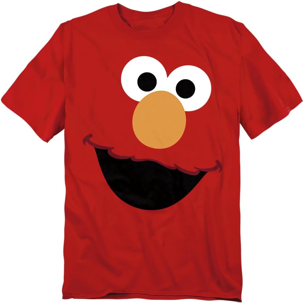 Popfunk Sesame Street Elmo Face T-Shirt (Red) S разноцветный
