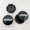 4pcs x 63mm Car Logo Wheel Center Hub Caps Rim Cover Emblem Sticker for Dodge Charger Challenger Hell Cat SRT for Chrysler 300C AA8