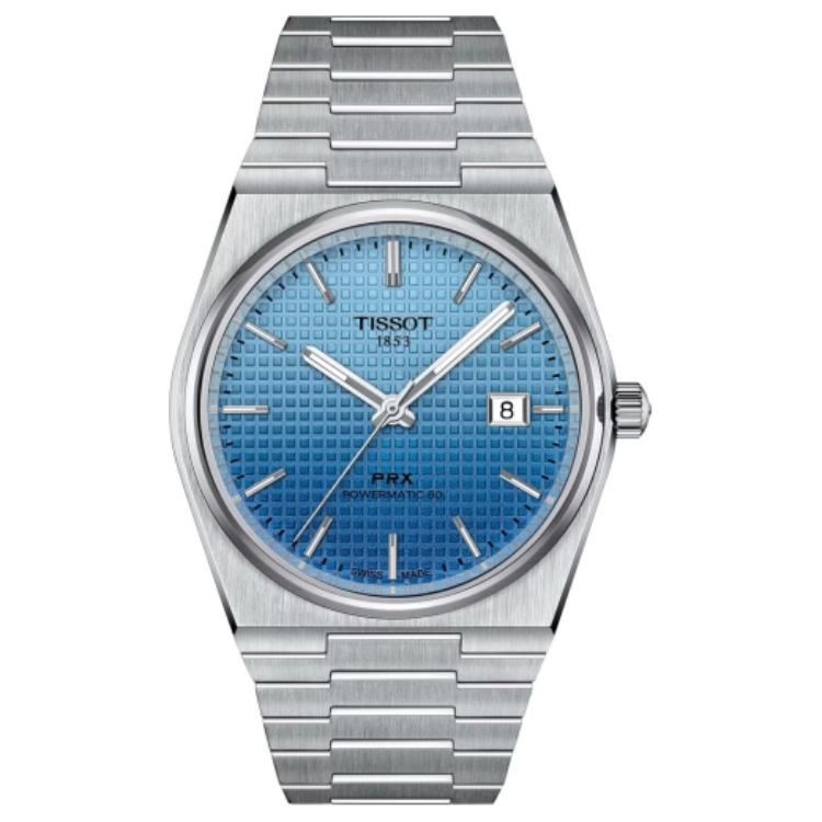

TISSOT Unisex PRX Watch T137.407.11.351.01 Blue Dial