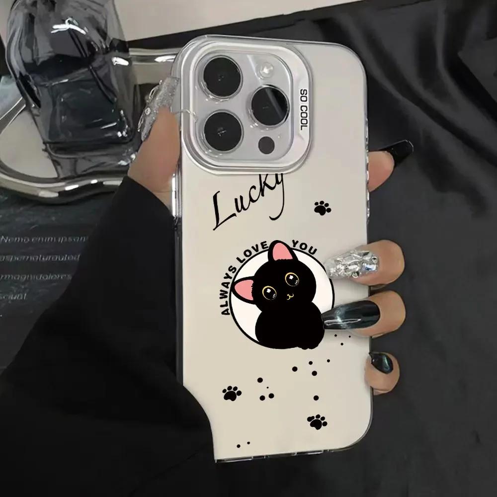 

For Redmi 13 13C 13R A3 A3x A2 A1 Plus 12C 10 Luxury Cartoon Cat Silver IMD Case For Redmi 13 9 10 Prime 2022 Phone Funda Cover Redmi 13R 5G